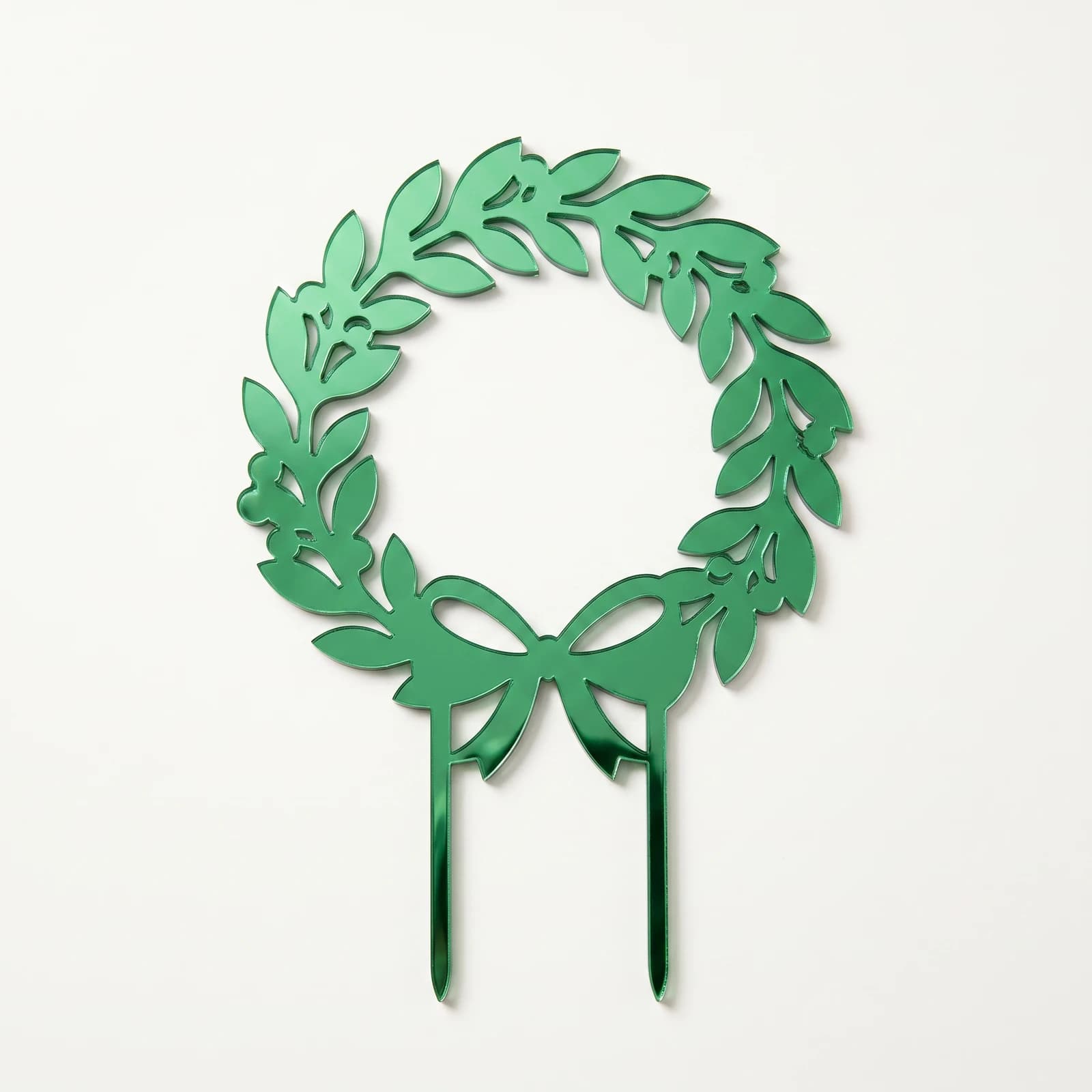 Cake Topper Χριστουγεννιάτικο Στεφάνι