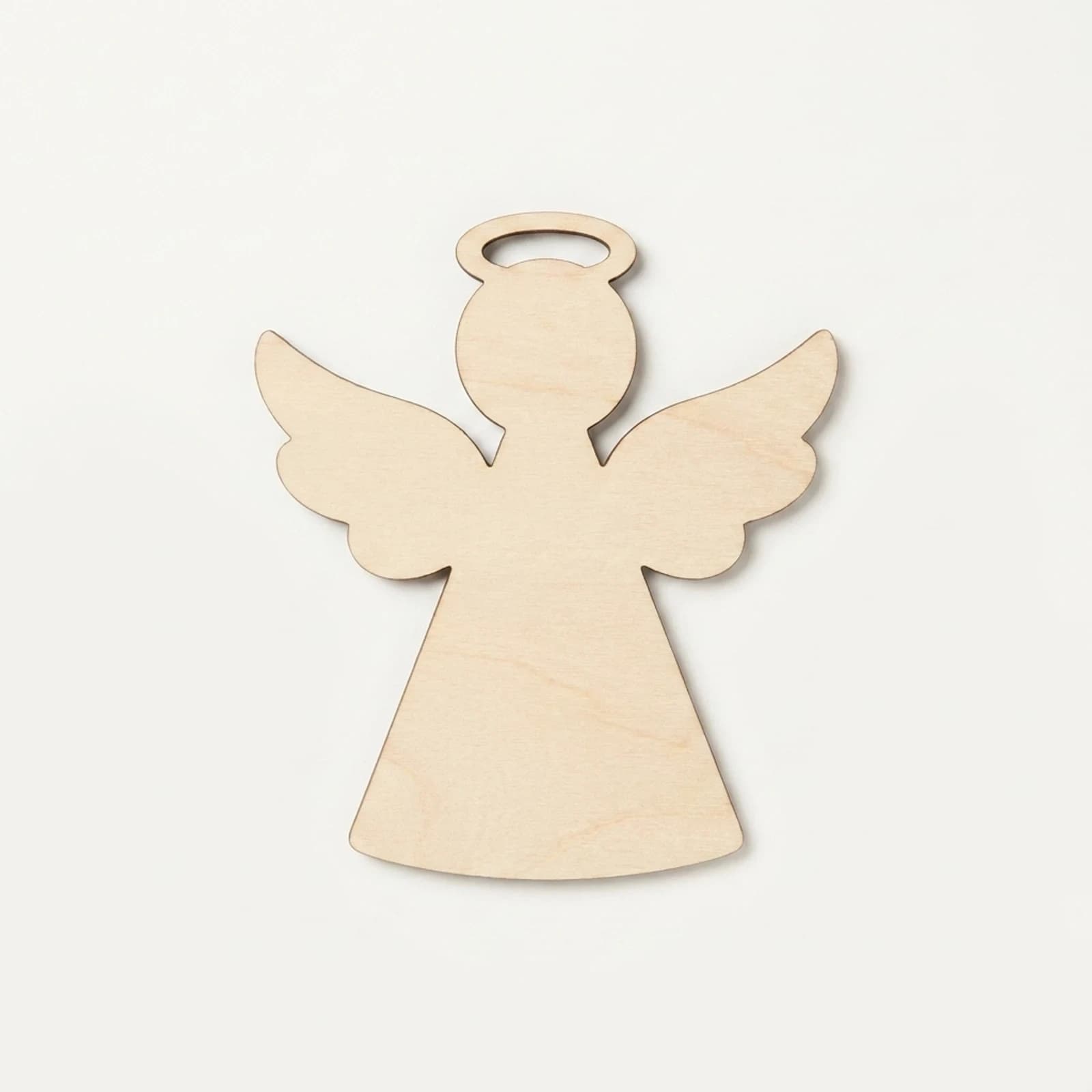 Wooden DIY Angel Shape