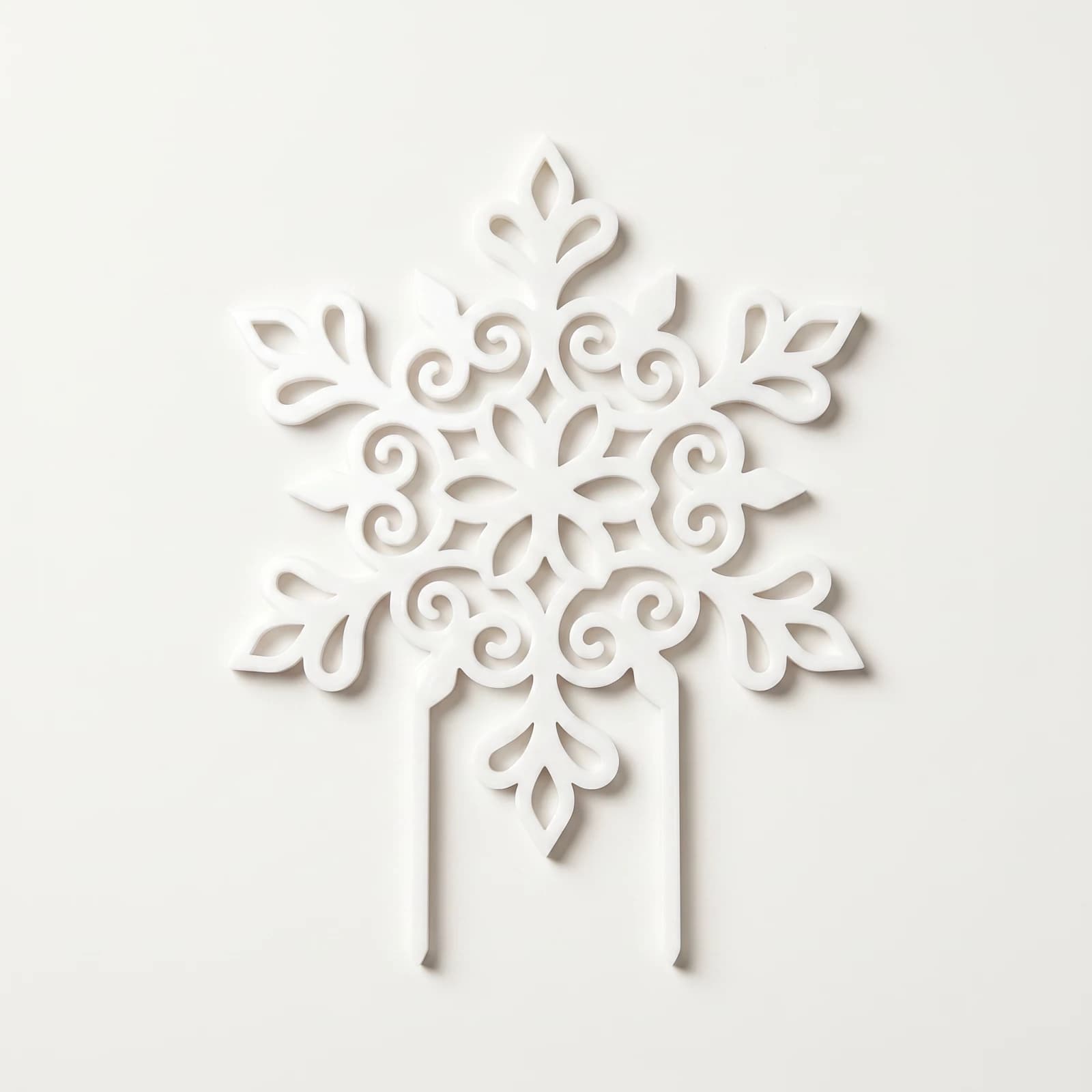Cake Topper Snowflake