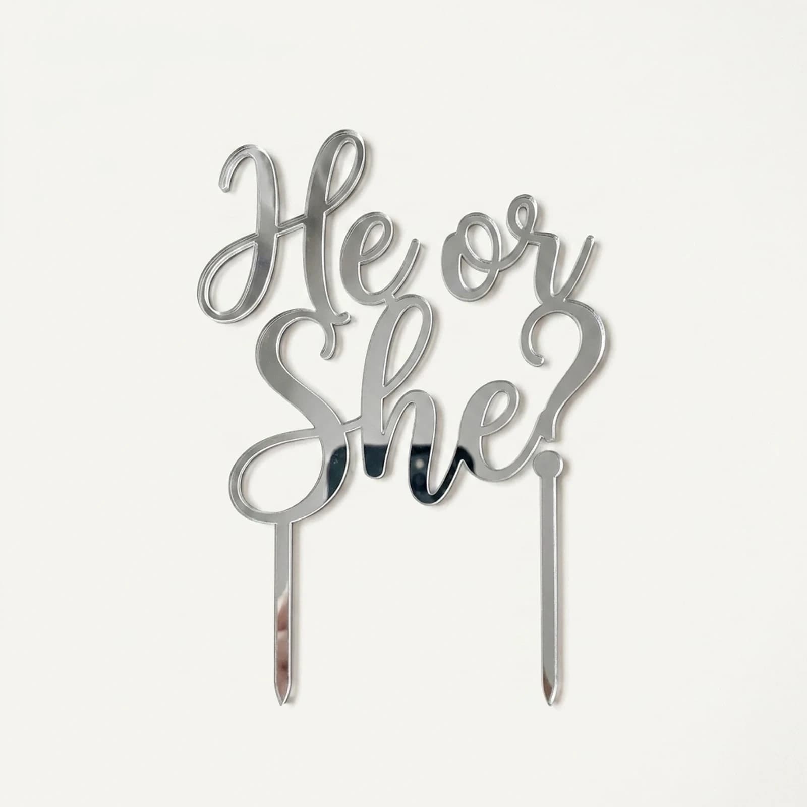 Cake Topper He or She?