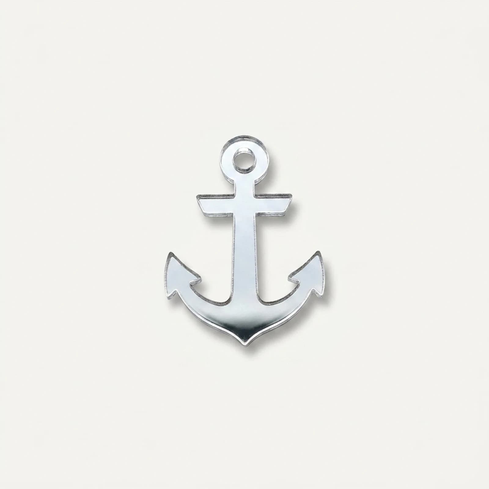 Plexiglass Anchor Charm